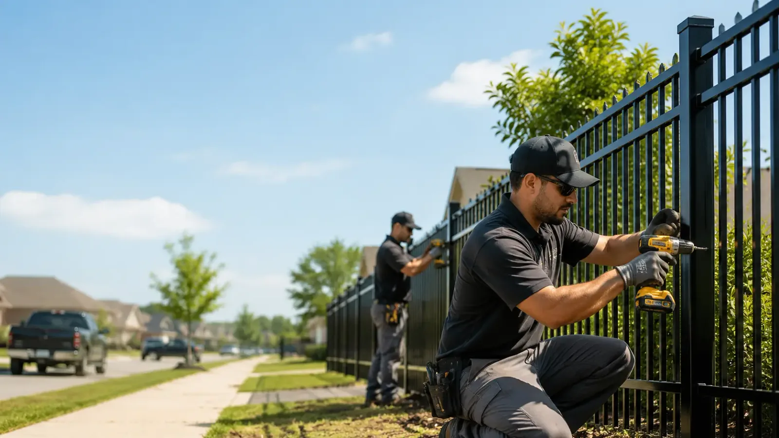 Metal Fence Installation in Farley, MO